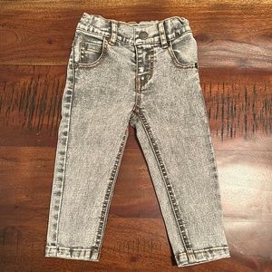 Afton Street Light Acid Wash Kids Jeans Size 12M